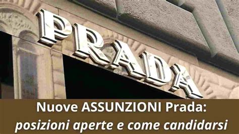 assunzioni prada verona|prada job.